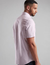 Men's purple stripe  short sleeve oxford shirt, by Vedoneire of Ireland