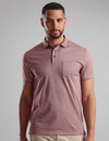 Men's two tone soft feel polo with chest pocket by Vedoneire of Ireland