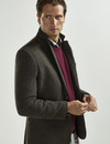 Men's Wool Mix Blazer (3096 Brown)