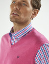 pink cotton knit by Vedoneire of Ireland
