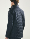 Men's Navy Quilted Jacket by Vedoneire of Ireland