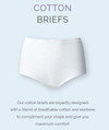 3 Pack of Womens Maxi Briefs (7001 White or Nude) High Waisted Panties Underwear Knickers with support