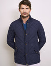 Style 3130 Mens Fleece Lined Quilted Jacket with diamond pattern by Vedoneire of Ireland