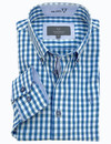 Men's Peach finish cotton shirt by Vedoneire of Ireland