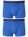 The Vedoneire 2 pack Blue boxer brief is made of 95% cotton and 5%