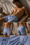 Men's Woven Cotton Boxer Shorts, 2-Pack