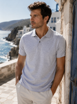 Men's Pique Polo Grey (3125)