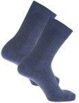 Denim 2 pack Lambswool socks