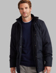 Men's fully padded coat with concealed hood, by Vedoneire of Ireland