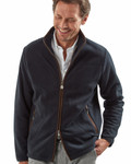 Men's Fleece Full Zip, Navy