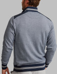two tone half zip with pocket by Vedoneire of Ireland