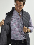 men's traditional quilt gilet by Vedoneire of Ireland