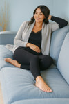 Women's Brushed Thermal Long Johns Winter Leggings (2227) Black by Vedoneire of Ireland