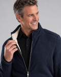 Men's Full Zip Fleece (4187) Navy