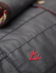 The Vedoneire stag logo is subtly branded in this jacket.