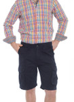 Shows navy colour on a model