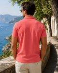 Mens Cotton Polo Shirt (3025) Guava