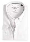 Classic white oxford shirt, by Vedoneire of Ireland