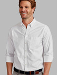 classic white button down oxford shirt, by Vedoneire of Ireland