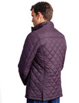 Mens Quilted Padded Jacket (3186 Purple)