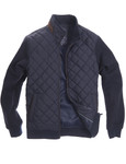 Mens Diamond Quilt Hybrid Jacket by Vedoneire of Ireland