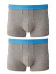 The Vedoneire 2 pack Melange Grey boxer brief is made of 95% cotton and 5% spandex, which makes it ultra-comfortable