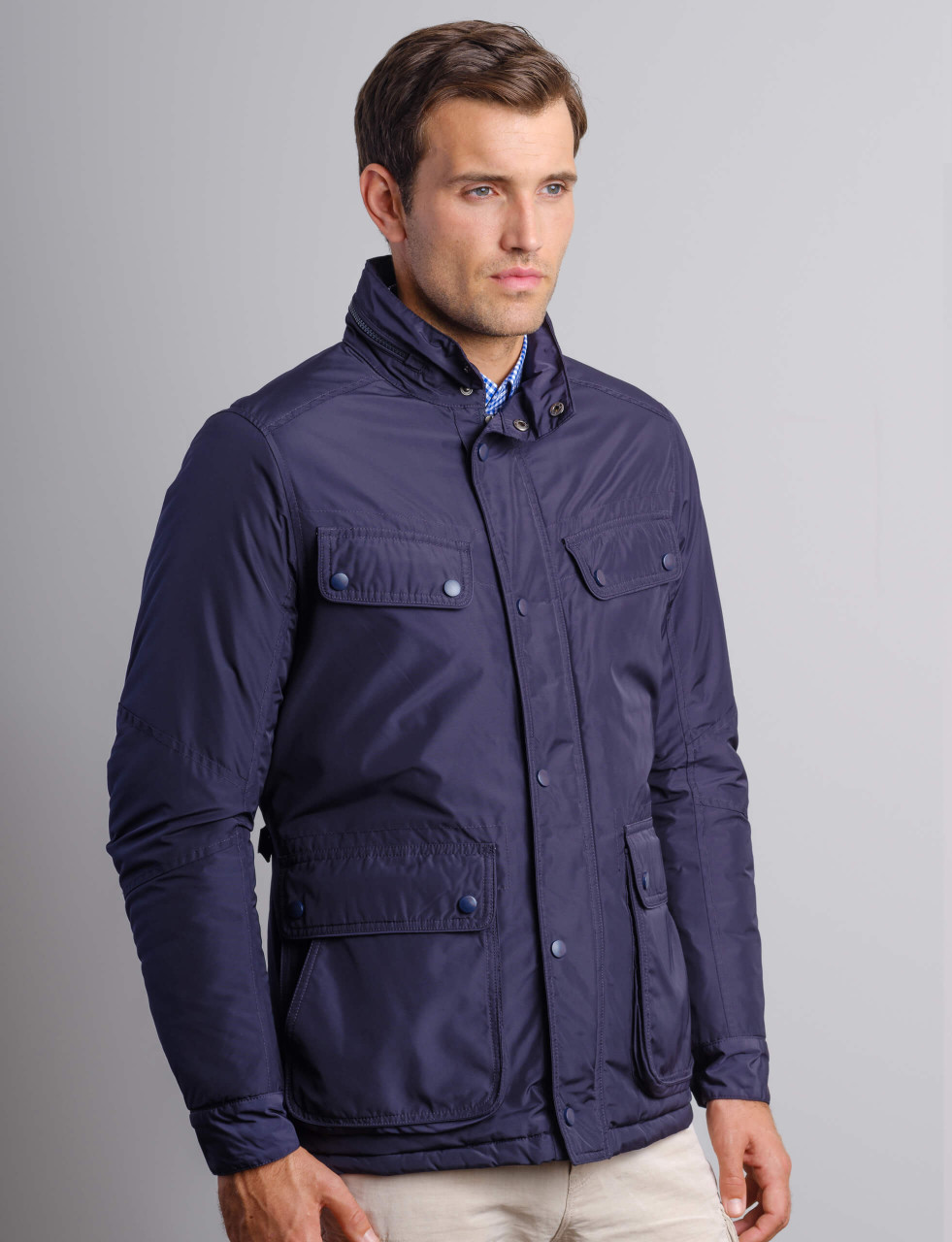 Men S Padded Winter Jacket Warm Coat Vedoneire