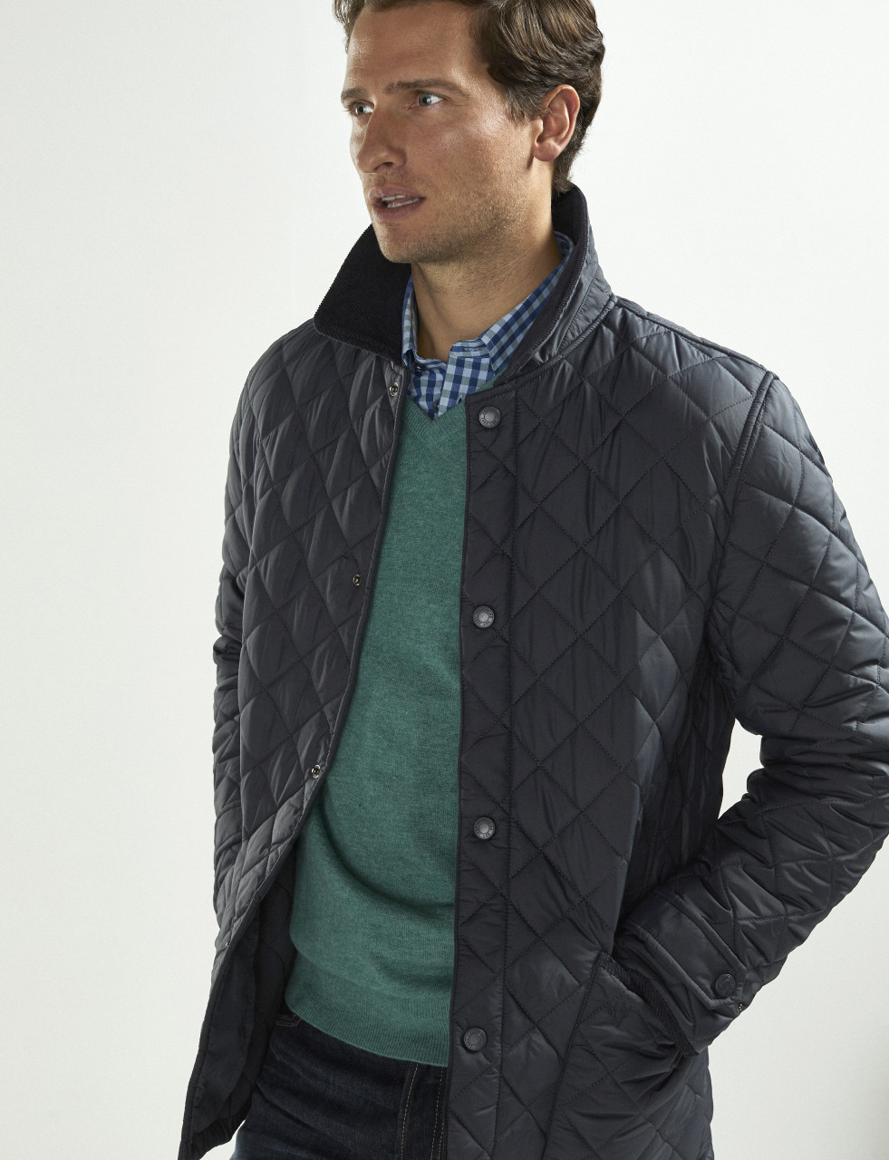 Mens Quilted Jacket Coat – Vedoneire in Ireland