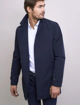 Contemporary cut Mac jacket, Navy, By Vedoneire of Ireland