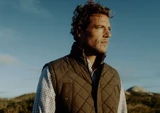 Heritage Quilted Gilet, Green