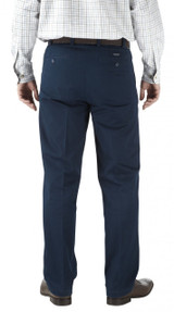 Mens Dark Blue Chino by Vedoneire