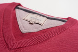 Men's Cotton Sleeveless Jumper (4330) Raspberry