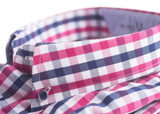 Men's soft peach finish cotton shirt by Vedoneire of Ireland