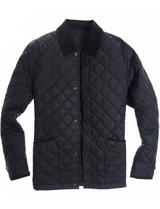 Classic cord trim quilted jacket