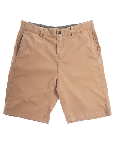 Men's beige soft washed cotton short by Vedoneire of Ireland