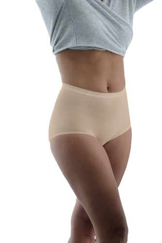 Nude Skin Maxi Briefs by Vedoneire