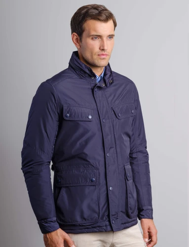 Mens Quilted Padded Winter Jacket by Vedoneire of Ireland