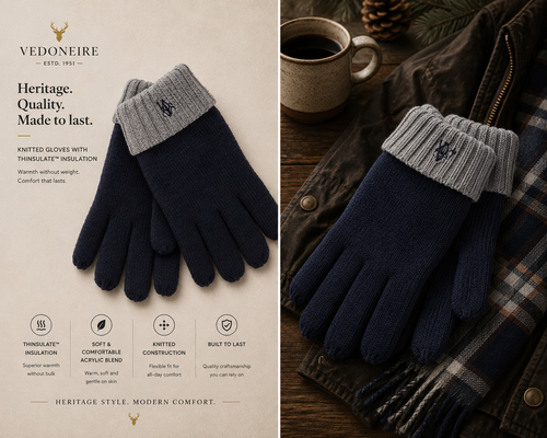 Men's Thinsulate Gloves (3120) Navy