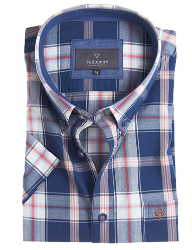 【SCENERITY】Rafner short sleeve check shirt SCENERITY (シナリティ) - ラフナー半袖チェックシャツ / Rafner