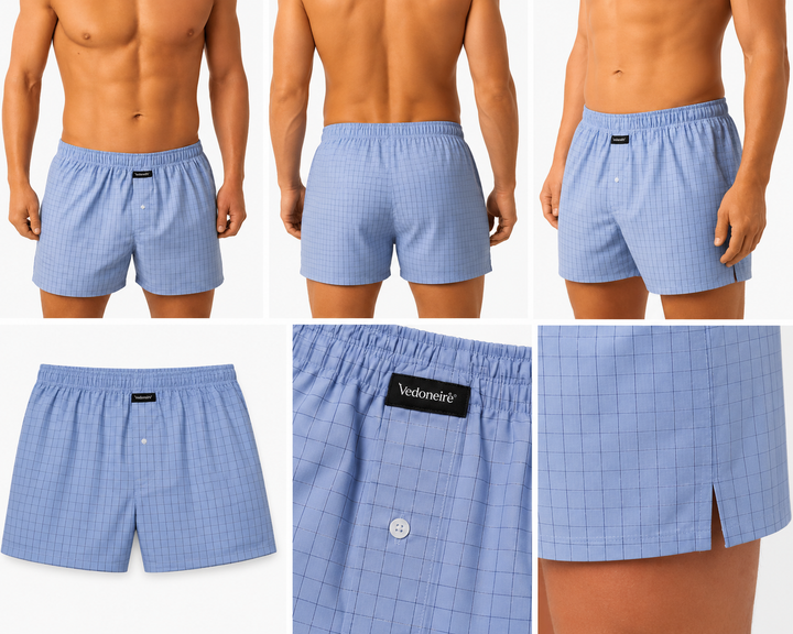 breathable woven boxers