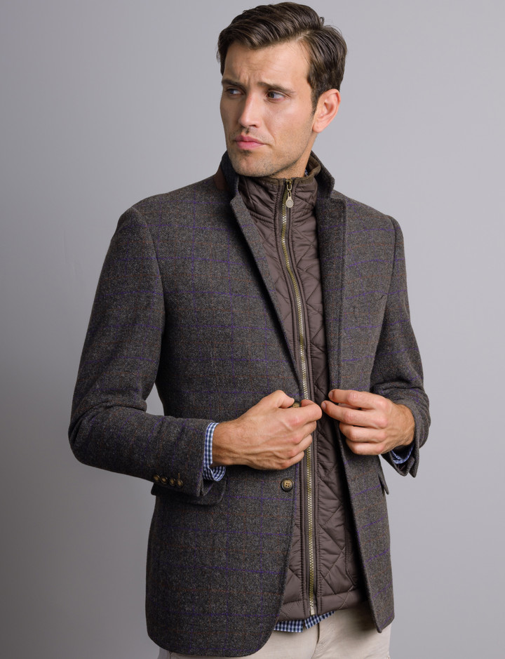 Fleece Lined Quilted Gilet (3024) Green
