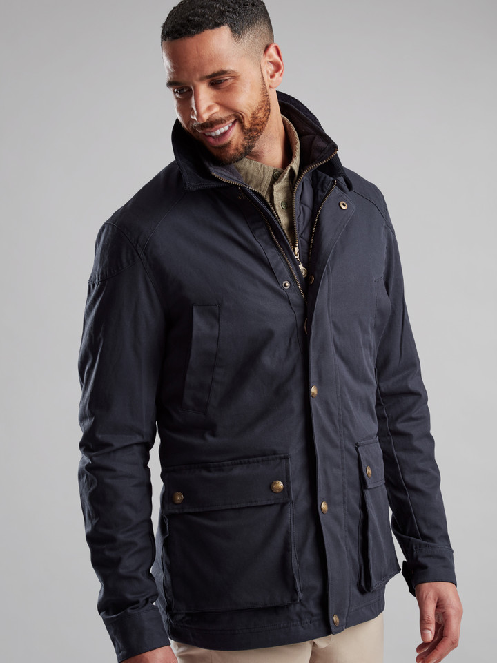 Men's heritage wax jacket by Vedoneire of Ireland