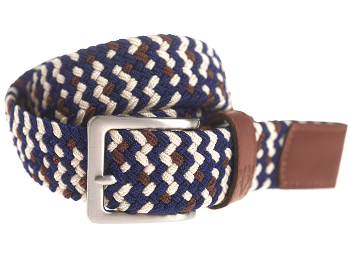 Men's Elasticated Braided Belt by Vedoneire of Ireland