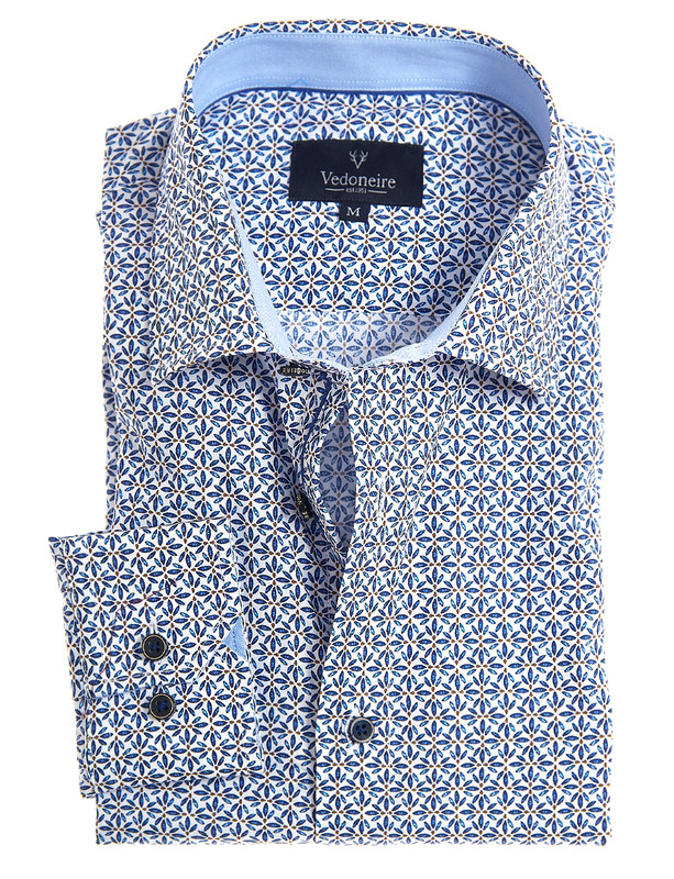 Men's Fine Cotton Printed Shirt (2261) Dica