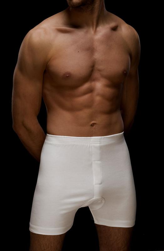 Mens Classic White Trunks by Vedoneire (2197).