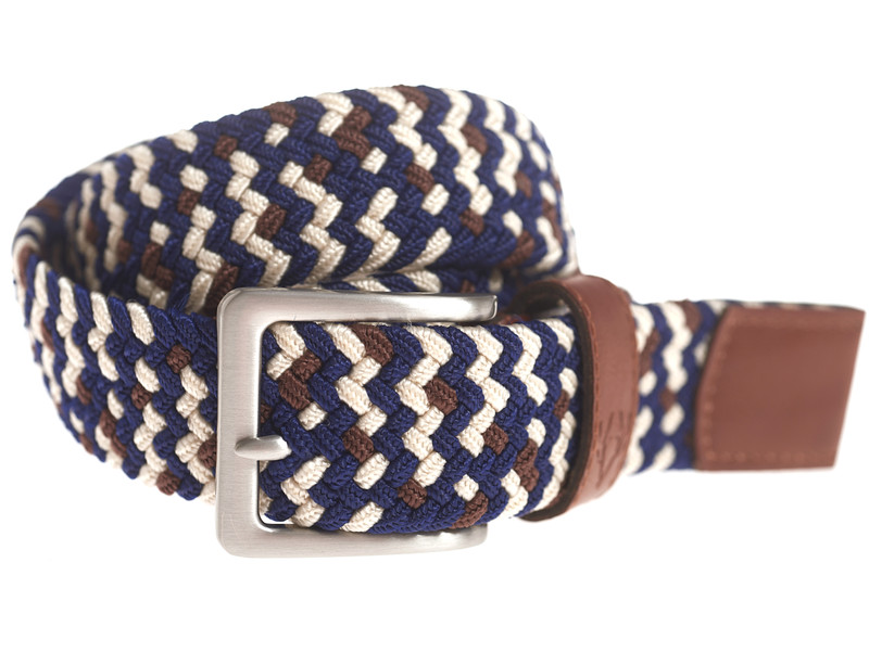 Men's Elasticated Braided Belt by Vedoneire of Ireland