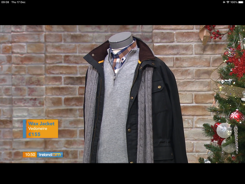 Vedoneire as featured on Ireland AM 