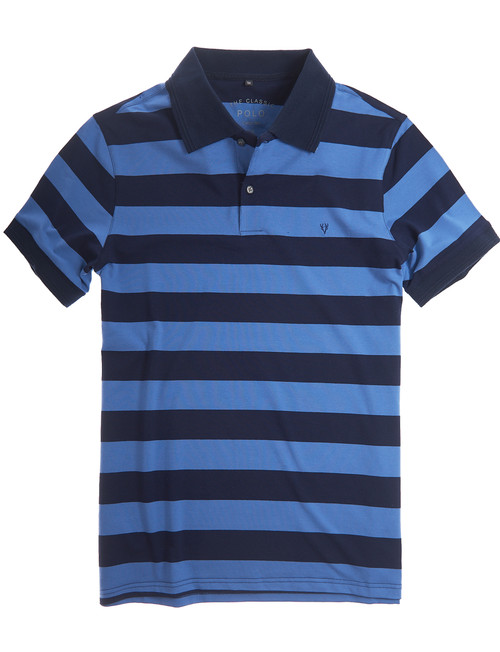 Men's Polo Shirt Blue– Vedoneire