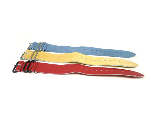 26mm Leather Strap 3x Pack - Set E Clearance