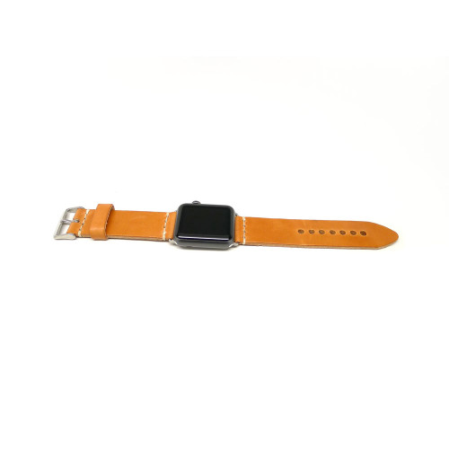 Leather Apple Watch Strap - Natural (Thick)